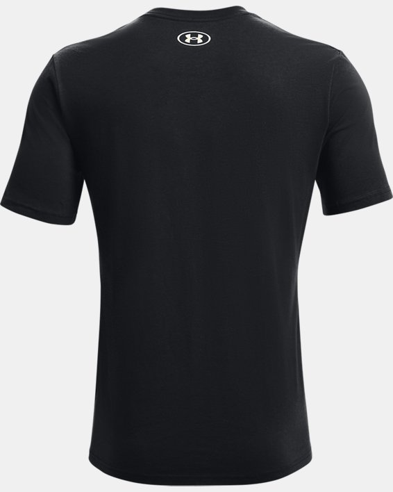 T-shirt à logo de panache UA pour hommes, Black, pdpMainDesktop image number 5